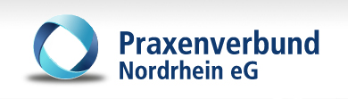 Logo Praxenverbund Nordrhein eG